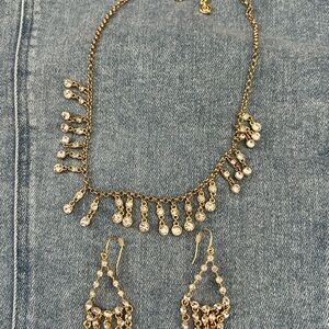 J. Crew  Necklace and Earring Set